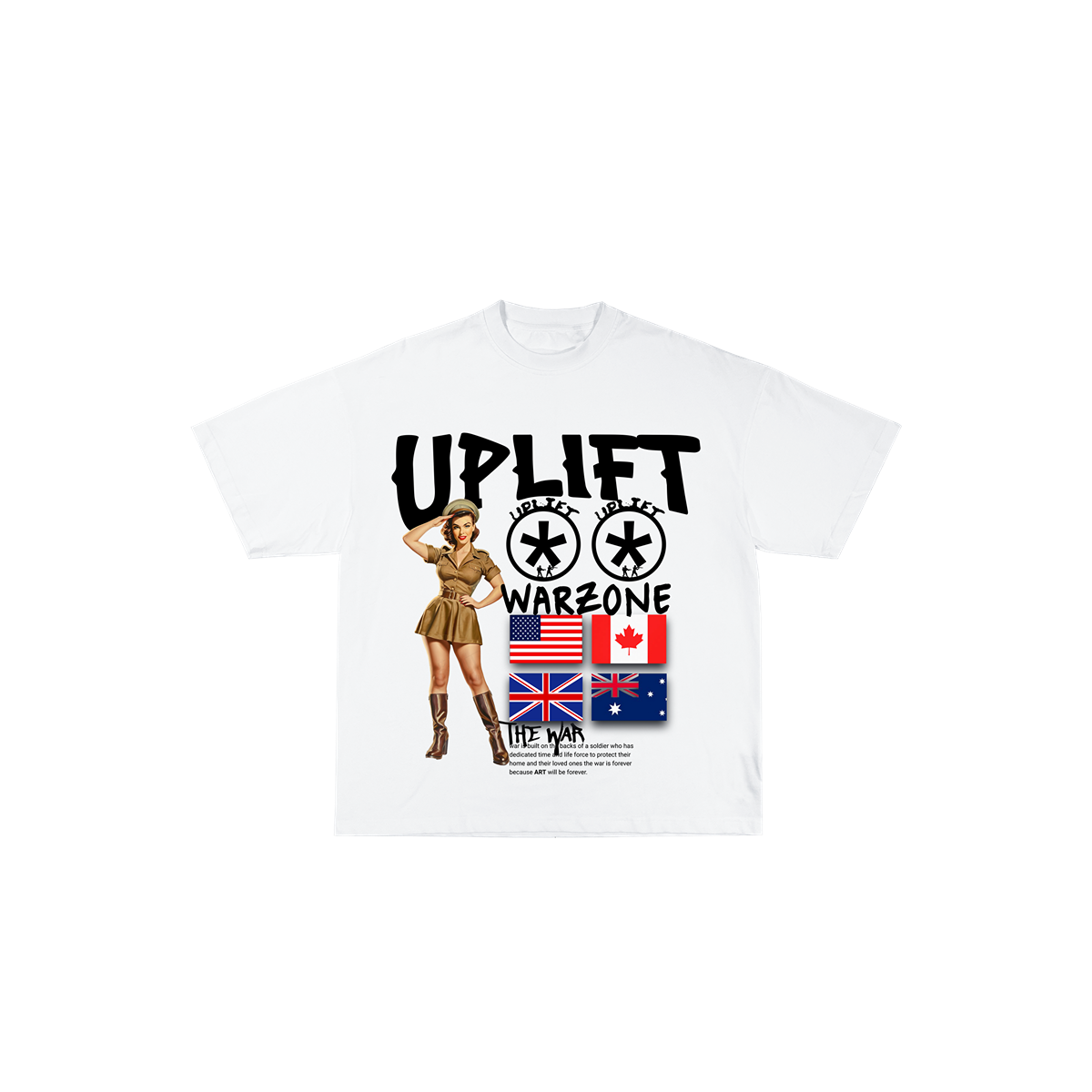 Uplift "WARZONE" tee